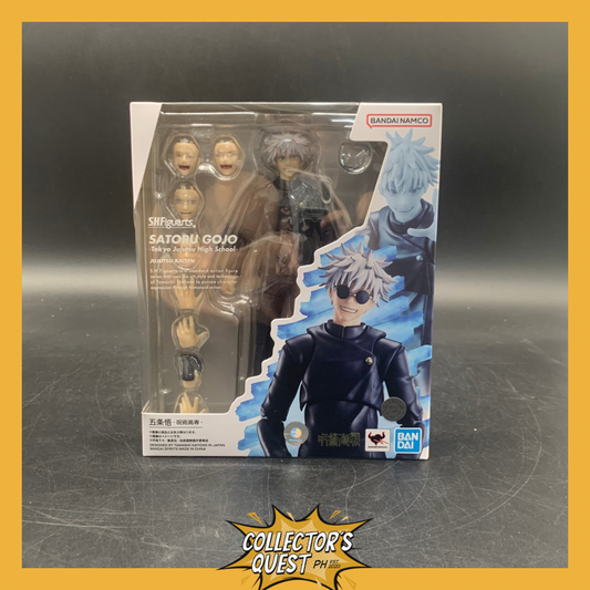 (IN STOCK) Bandai S.H.Figuarts SATORU GOJO -Jujutsu Technical High School- Action Figure