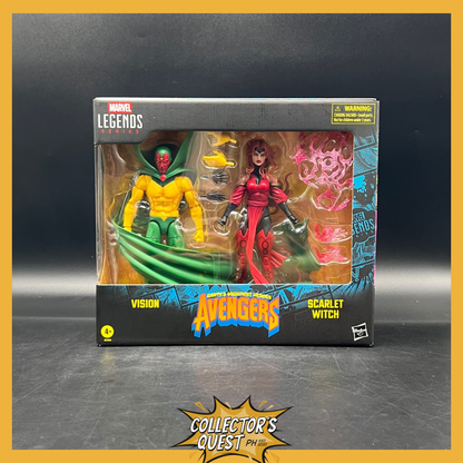(IN STOCK) Marvel Legends Avengers Vision & Scarlet Witch 2-Pack Action Figure
