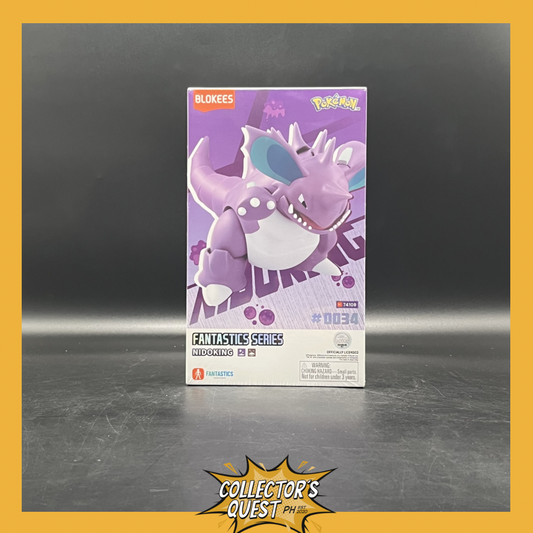 (IN STOCK) 74109 Blokees Pokemon Fantastic Series Nidoking Model Kit