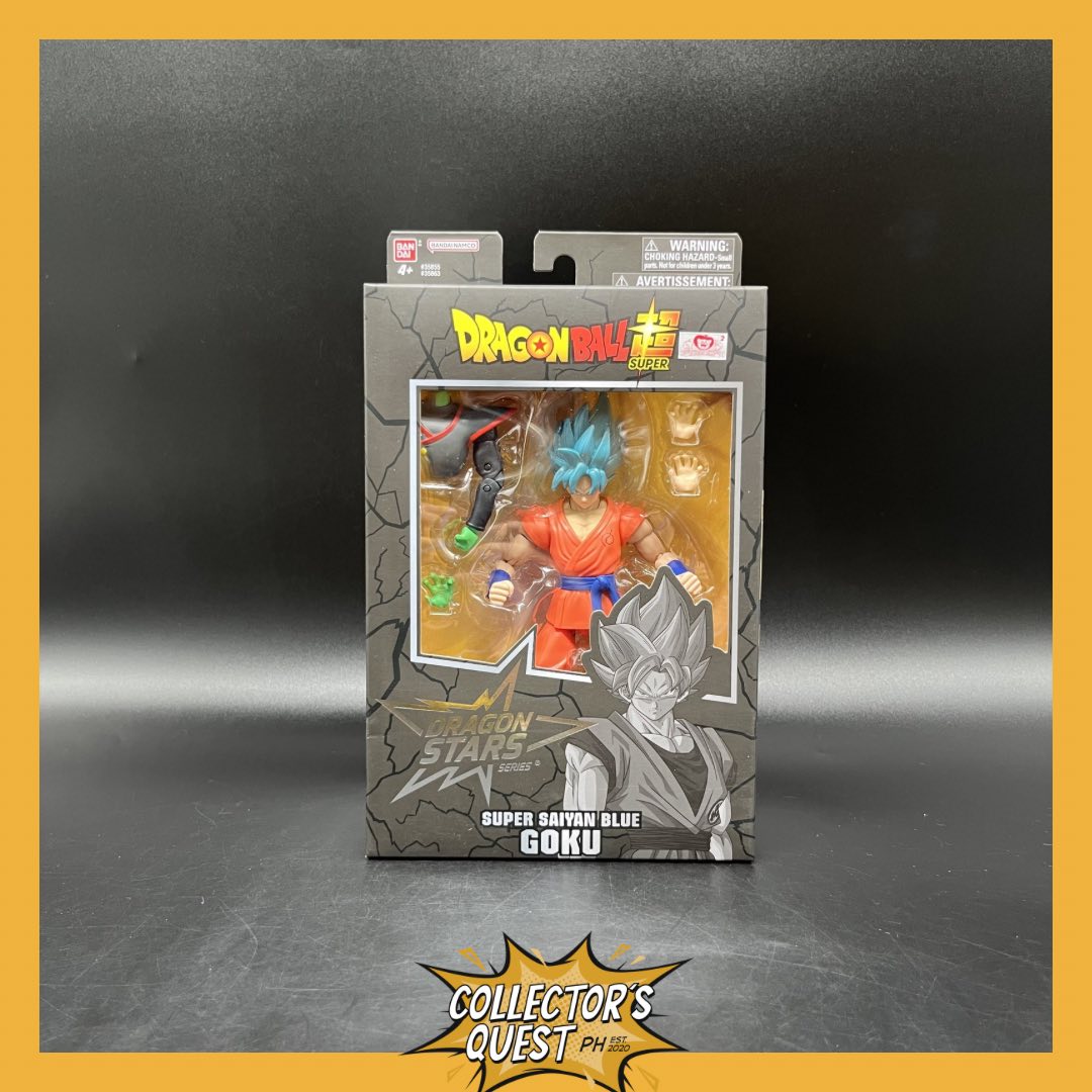 (IN STOCK) Bandai Dragon Ball Super Dragon Stars Super Saiyan Blue Goku Action Figure