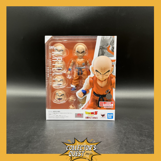 (IN STOCK) Bandai SHFiguarts Dragon Ball Z Krillin -Son Goku’s Best Friend- Action Figure