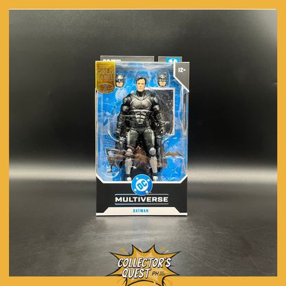 (IN STOCK) Mcfarlane DC Theatrical 7in - Batman (Justice League) (Gold Label) Action Figure