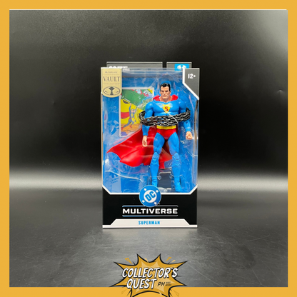 (IN STOCK) Mcfarlane DC Multiverse 7in - Superman (Action Comics)(Mcfarlane Vault) Action Figure