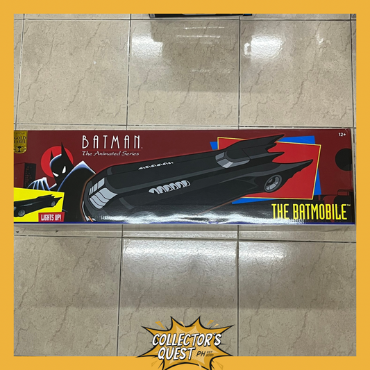 (IN STOCK) Mcfarlane DC Direct Batman: The Animated Series Batmobile (Gold Label) Action Figure