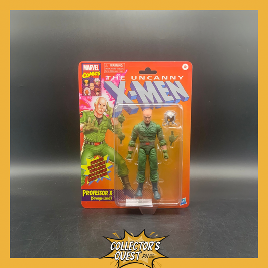 (IN STOCK) Marvel Legends Retro Carded X-Men Savage Land Professor X Action Figure