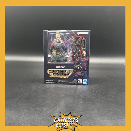 (IN STOCK)(REVIEW UNIT) Bandai Tamashii Nations SHFiguarts Guardians of the Galaxy Volume 3 Starlord & Rocket Raccoon Action Figure