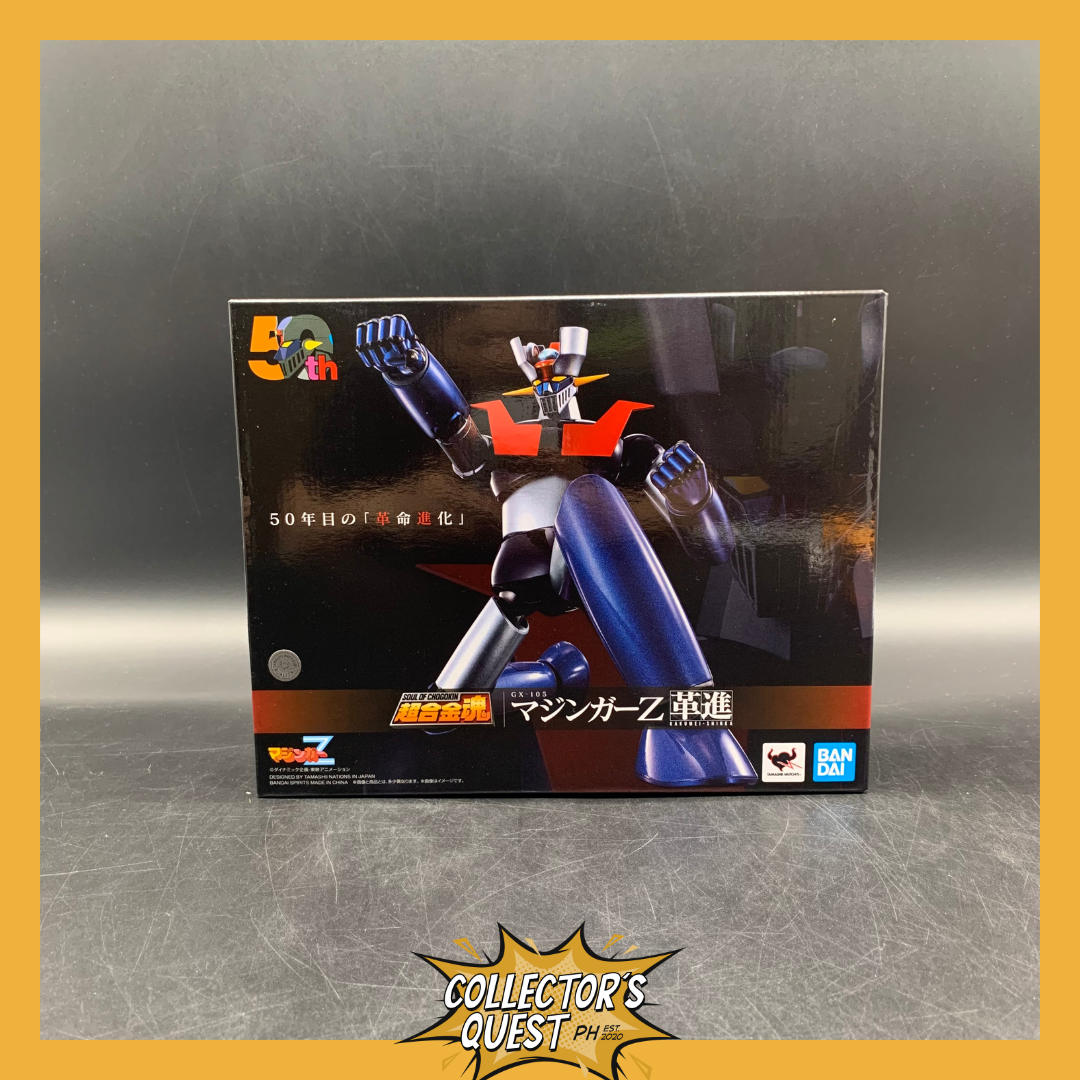 (IN STOCK) Soul of Chogokin GX-105 MAZINGER Z KAKUMEI Action Figure