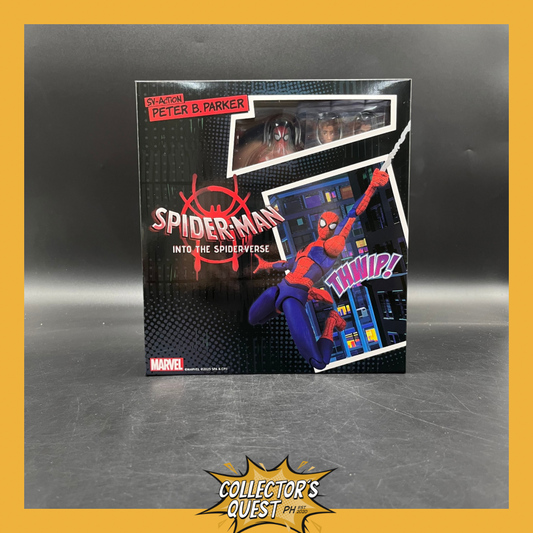 (IN STOCK) SV-Action Spider-Man: Into The Spider-Verse SV-Action Peter B. Parker / Spider-Man Oversea Ver.) Action Figure
