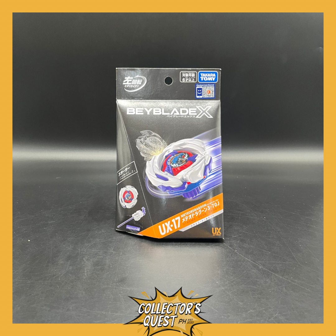 (IN STOCK ) Beyblade UX-17 Starter Meteor Dragoon 3-70J