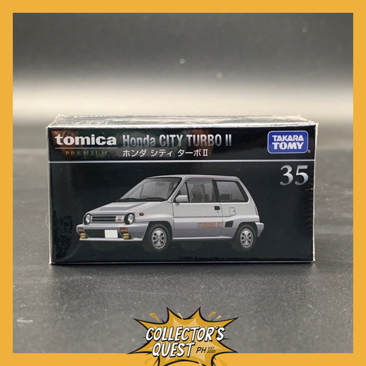 (IN STOCK) Takara Tomy Tomica PRM35 Honda City Turbo II Diecast Vehicle