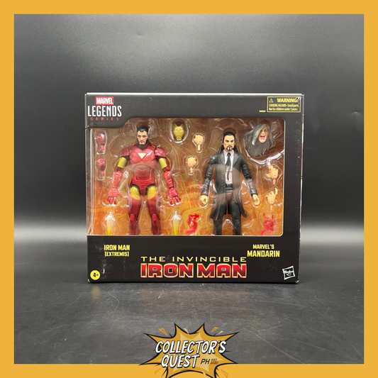 (IN STOCK) Marvel Legends Series Iron Man (Extremis) & Marvel’s Mandarin