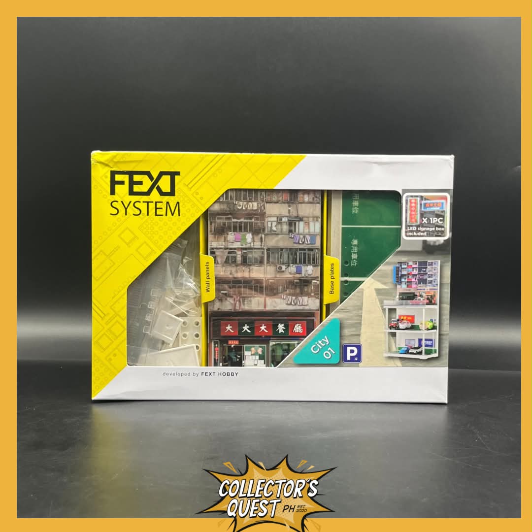 (IN STOCK) FEXT System City 01  Modular Diorama Model Kit