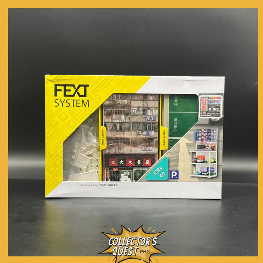 (IN STOCK) FEXT System City 01  Modular Diorama Model Kit