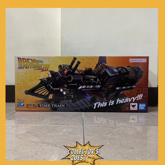 (IN STOCK) Bandai Tamashii Nations Soul of Chogokin Back to the Future 3 Time Train Set