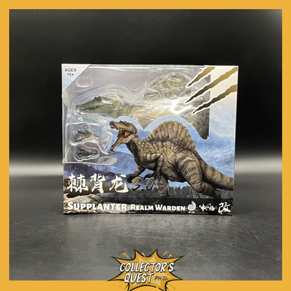 (IN STOCK) 172527 Nanmu Studio “Smart Series” Spinosaurus Supplanter 3.0 Realm Warden Green Color Action Figure