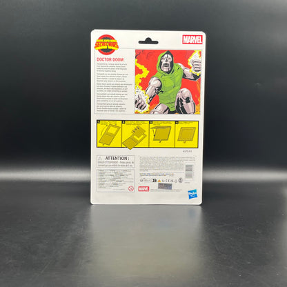 (IN STOCK) Marvel Legends Retro Carded Secret Wars Doctor Doom Action Figure
