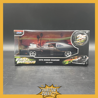 (IN STOCK) 35729 Jada Toys 1:24 Fast & Furious 4 1970 Dodge Charger R/T Diecast Vehicle