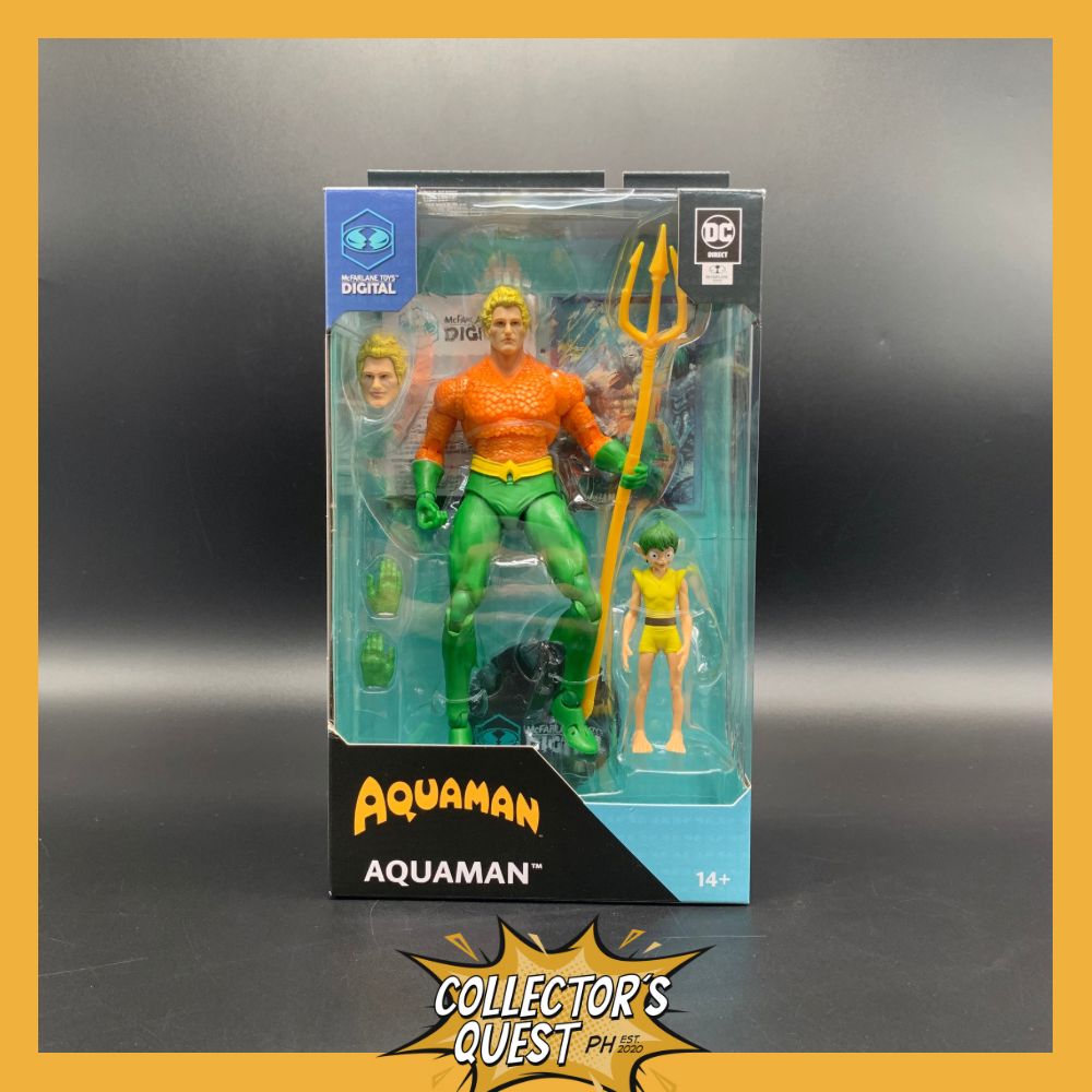DC McFarlane Toys Digital Aquaman (Classic) Action Figure