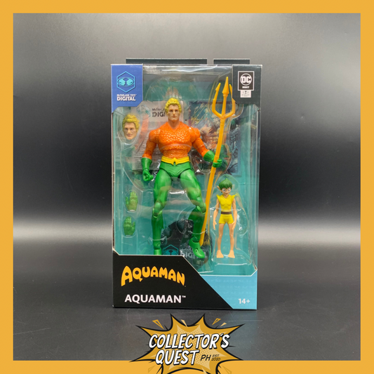 DC McFarlane Toys Digital Aquaman (Classic) Action Figure