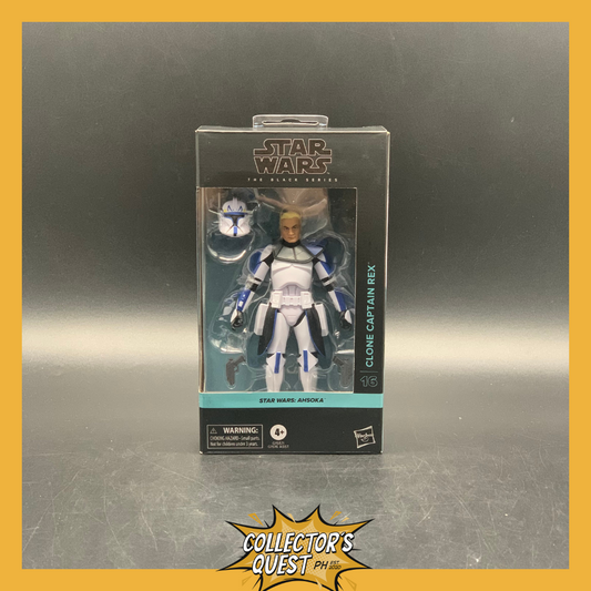 (IN STOCK) Star Wars The Black Series Ahsoka Clone Captain Rex Action Figure