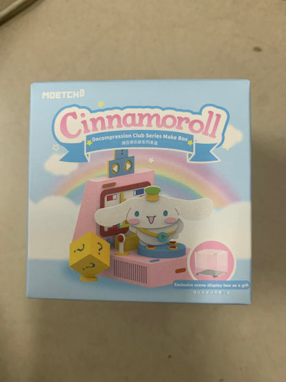 (IN STOCK) Moetch Sanrio Cinnamoroll Decompression Club Paper Craft Blind Box