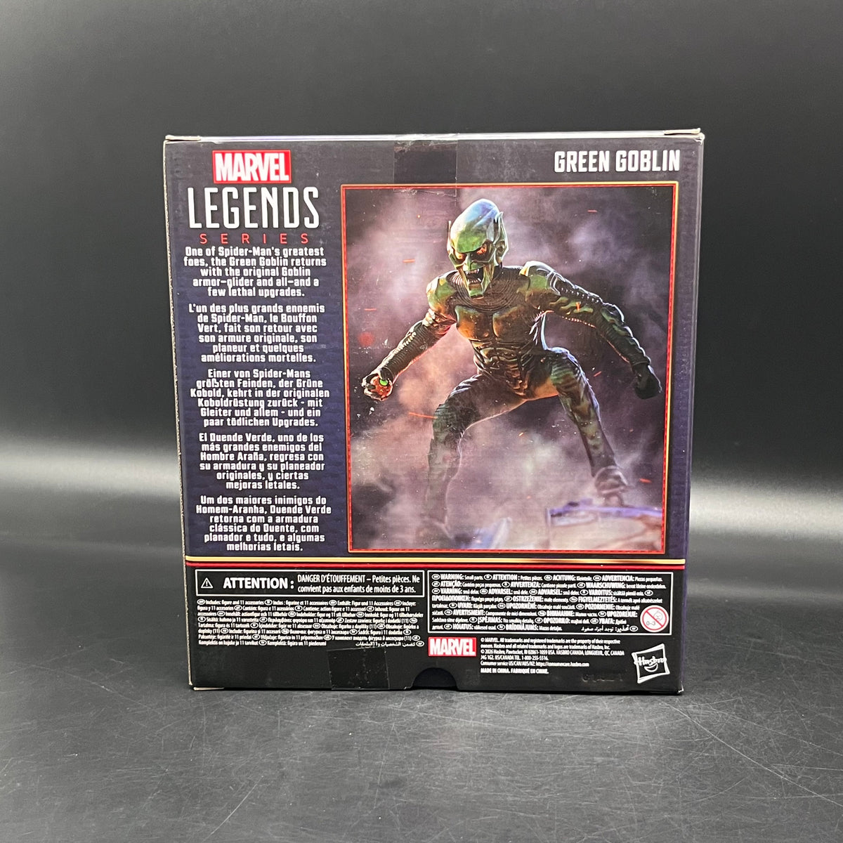 (IN STOCK) Marvel Legends Series Spiderman No Way Home Green Goblin Action Figure