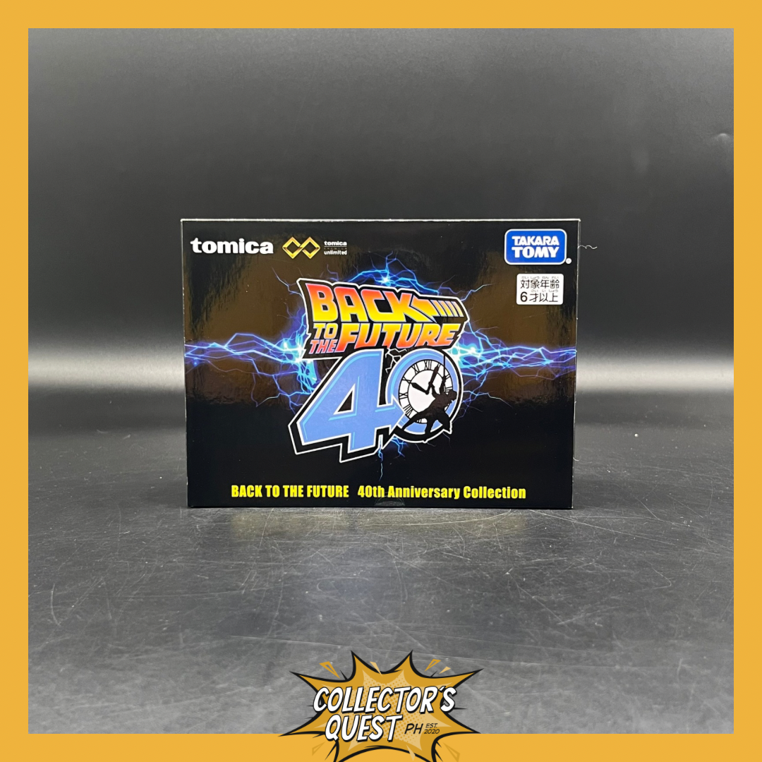 (IN STOCK) Tomica Unlimited Back To The Future Models Collection For 40th Anniversary