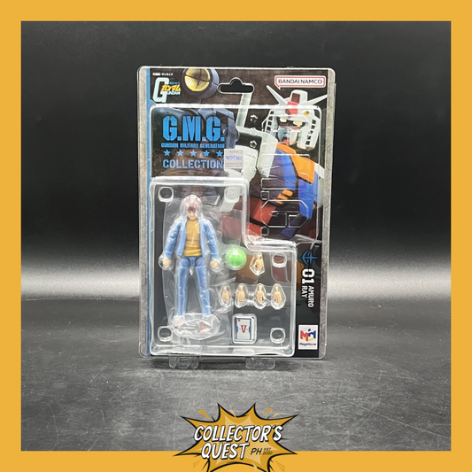 (IN STOCK) G.M.G. COLLECTION 01 Mobile Suit Gundam Earth Federation Amuro Ray Action Figure
