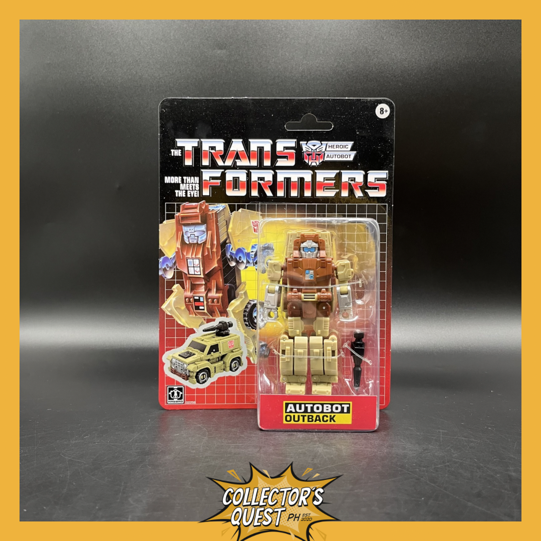 (IN STOCK) Transformers Retro G1 Autobot Outback Action Figure