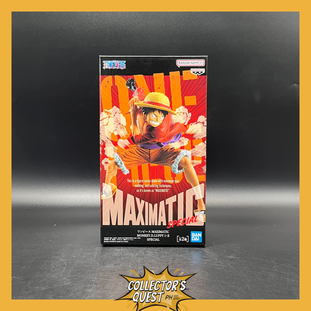 (IN STOCK) Banpresto Maximatic Special One Piece Monkey D Luffy Special Version A Figure