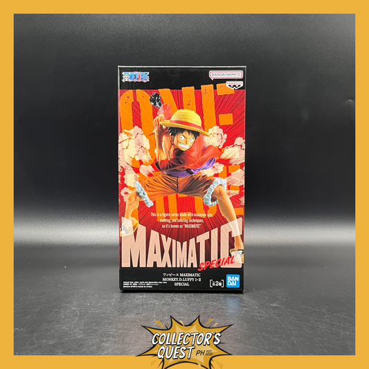 (IN STOCK) Banpresto Maximatic Special One Piece Monkey D Luffy Special Version A Figure