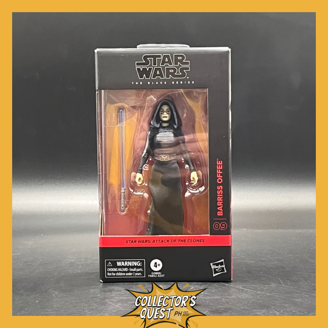IN STOCK) Star Wars The Black Series Attack of the Clones Barriss Offee Action Figure