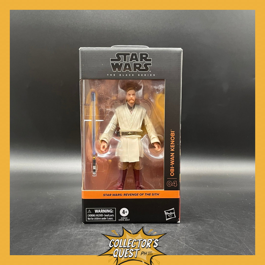 (IN STOCK) STAR WARS The Black Series Revenge of the Sith Obi-Wan Kenobi Action Figure