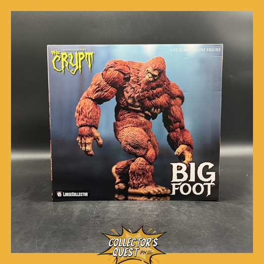 (IN STOCK) LC Loosecollector Studios The Crypt Yeti vs Big Foot: Big Foot (Red) Action Figure