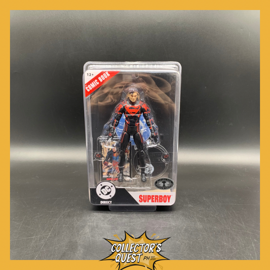 (IN STOCK) DC Direct Page Punchers Superboy (Return of Superman)(Platinum) Action Figure