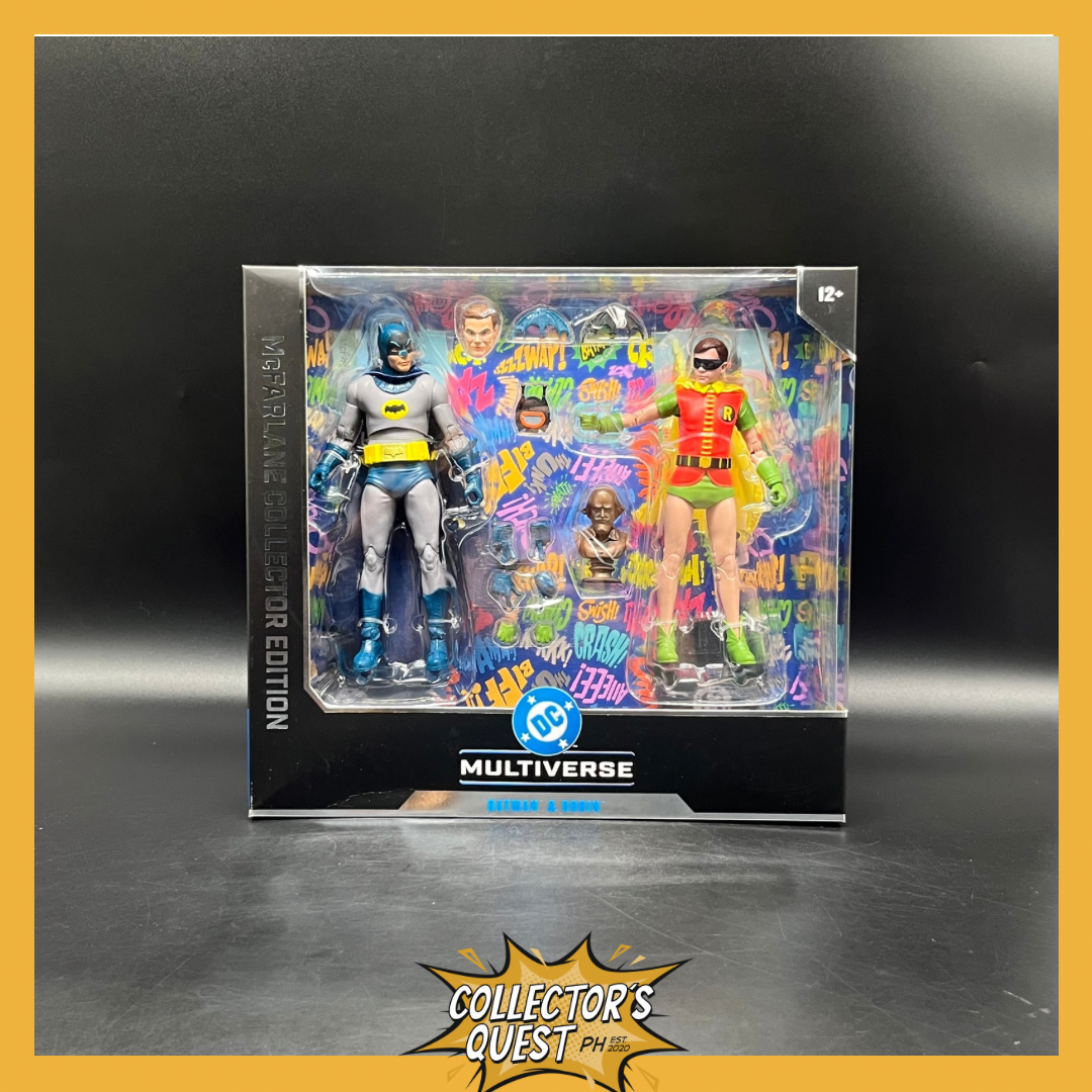 (IN STOCK) Mcfarlane DC Collector's Edition - Batman and Robin (Batman 1966) 2-pack Action Figure