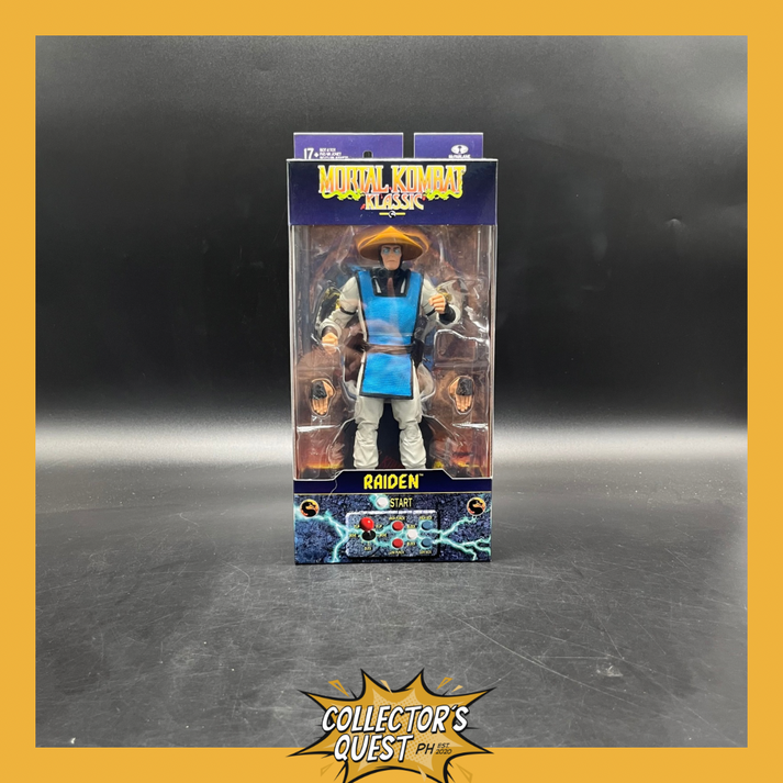 (IN STOCK) Mcfarlane Toys Mortal Kombat Klassics Raiden Action Figure ...