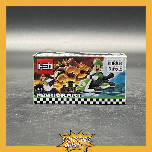 (IN STOCK) Super Nintendo World Universal Studios Japan Exclusive Tomica Mario Kart Luigi Diecast Vehicle
