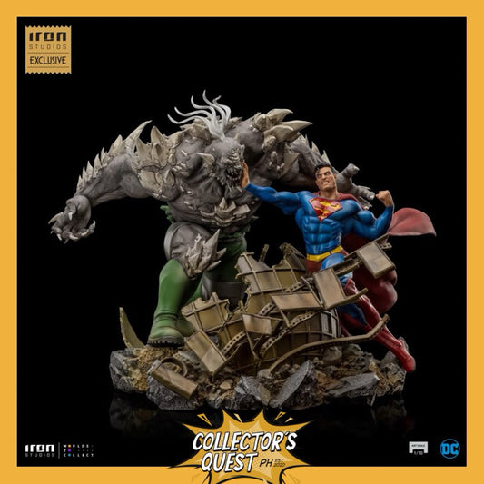 Iron Studios Exclusive Superman vs. Doomsday 1/10th Scale Statue
