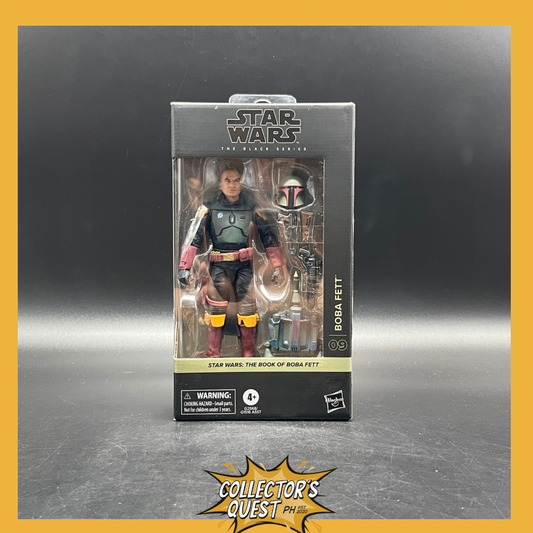(IN STOCK) Star Wars The Black Series The Book of Boba Fett Boba Fett  Action Figure