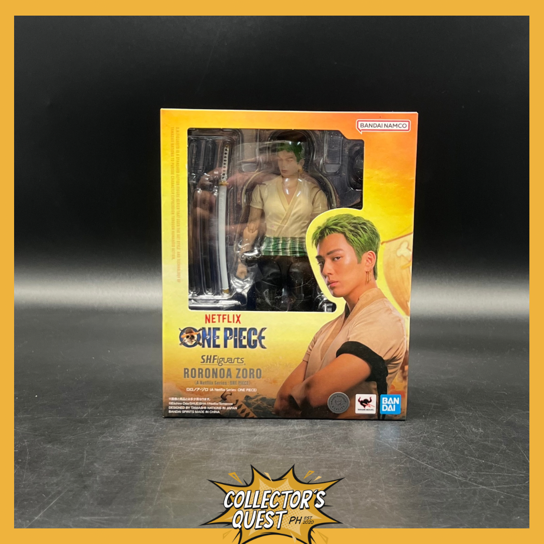 (IN STOCK) Bandai SHFiguarts One Piece Netflix Series Roronoa Zoro Action Figure