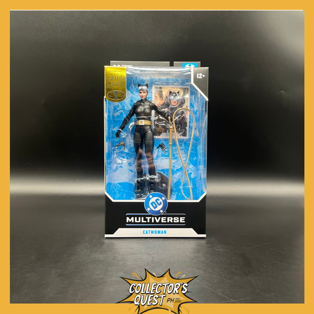 (IN STOCK) Mcfarlane DC Multiverse 7in - Catwoman (Hush)(Gold Label) Action Figure
