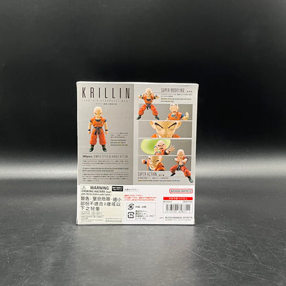 (IN STOCK) Bandai SHFiguarts Dragonball Z Krillin Earth's Strongest Man Action Figure