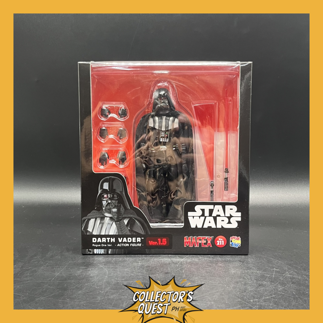 (IN STOCK) MAFEX 211 Star Wars Darth Vader Ver 1.5 Action Figure