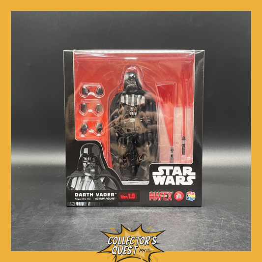 (IN STOCK) MAFEX 211 Star Wars Darth Vader Ver 1.5 Action Figure