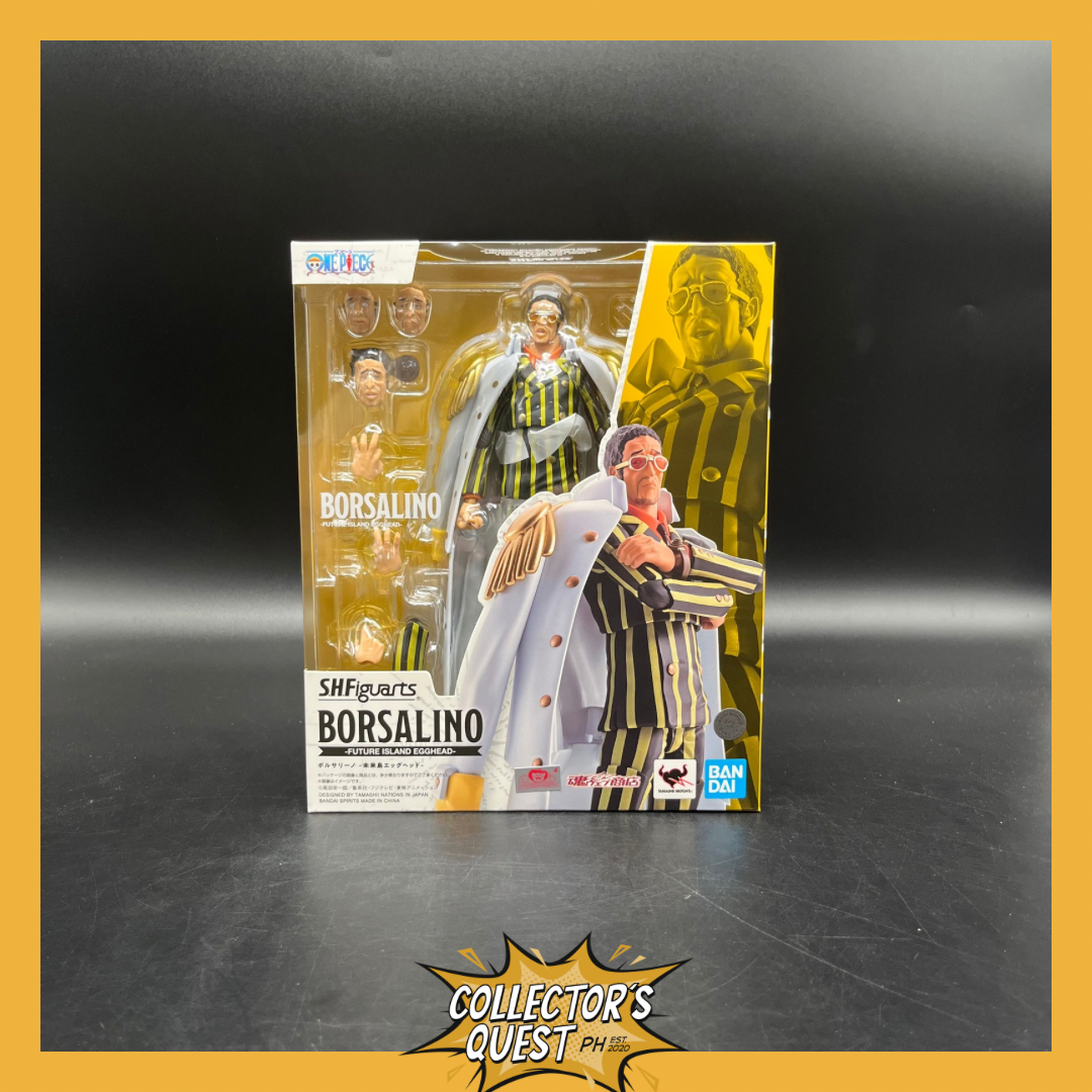 (IN STOCK) Bandai SHFiguarts One Piece  Borsalino -Future Island Egghead- Action Figure