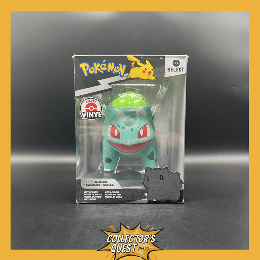 (IN STOCK) Pokemon Select Deluxe Vinyl Bulbasaur 8 Inch Figure