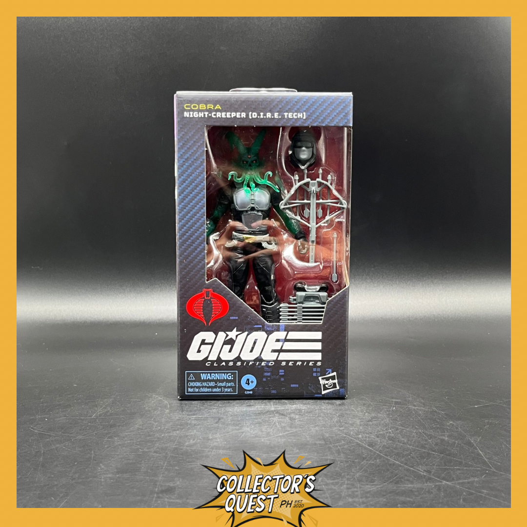 (IN STOCK) G.I. Joe Classified Series #202, Night-Creeper (D.I.R.E. Tech) Action Figure