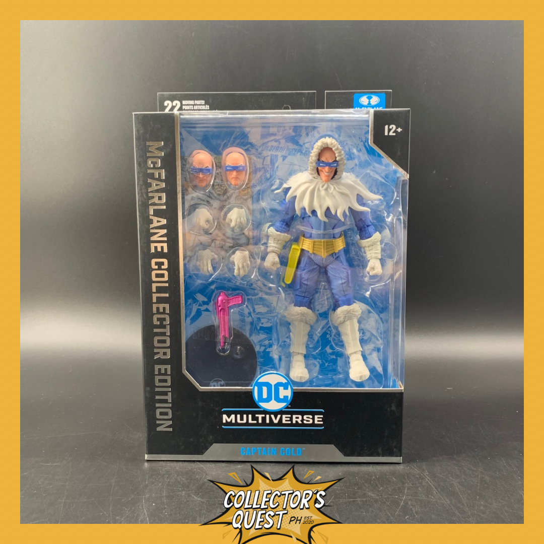 (IN STOCK) DC Mcfarlane Collector Edition 7in WV9- #30 Captain Cold Action Figure