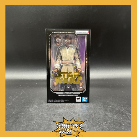 (IN STOCK) Bandia SHFiguarts Star Wars Mace Windu (Revenge of the Sith) Action Figure